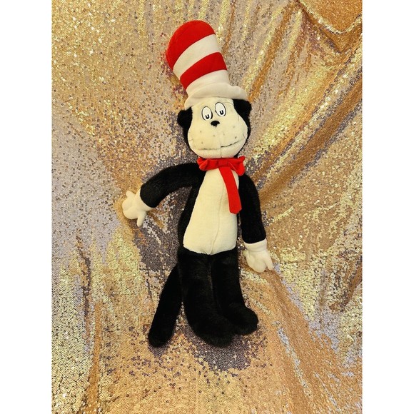 1998 Vintage  Dr. Seuss Cat in The Hat 20” Plush Stuffed Animal Toy P3 - Picture 1 of 5